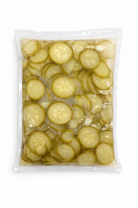 Calabaza en rodajas en salmuera Josmac, bolsa pouch 1 kg.