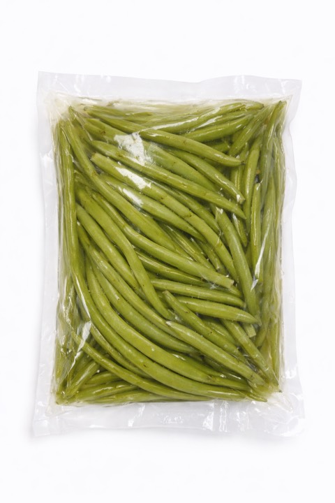 Ejotes enteros en salmuera Josmac, bolsa pouch 1 kg.